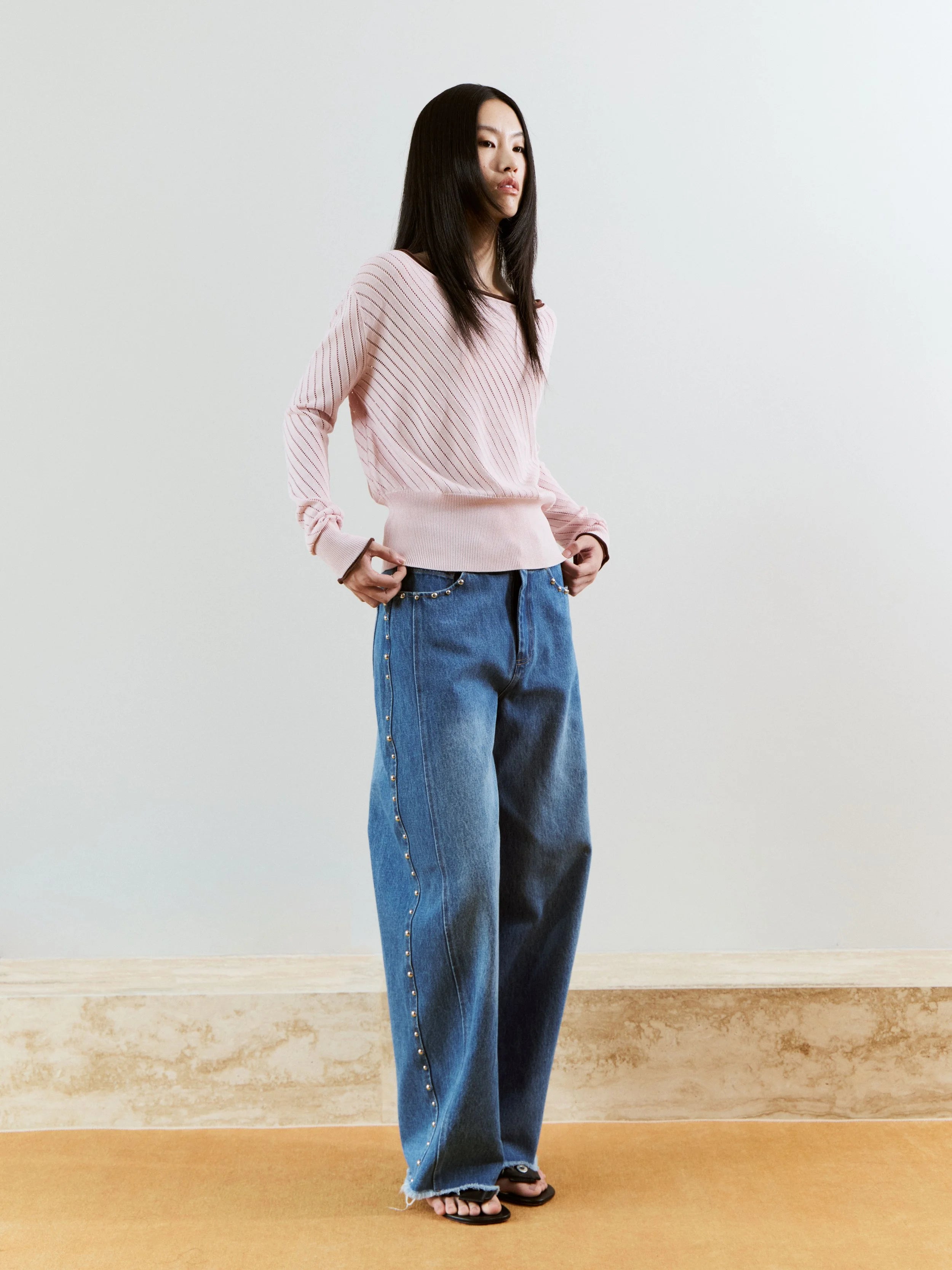 SPIRAL KNIT - PINK