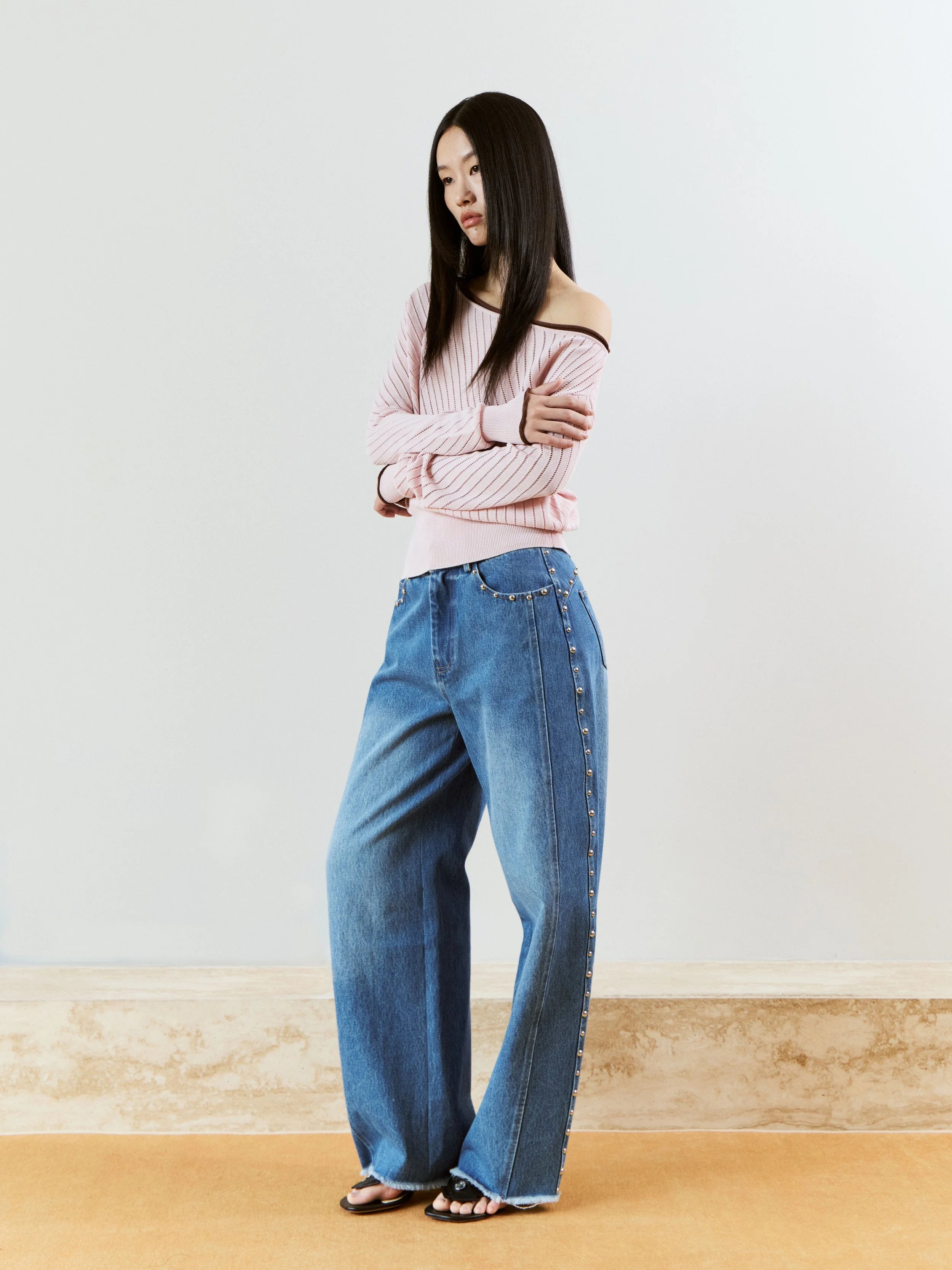SPIRAL KNIT - PINK