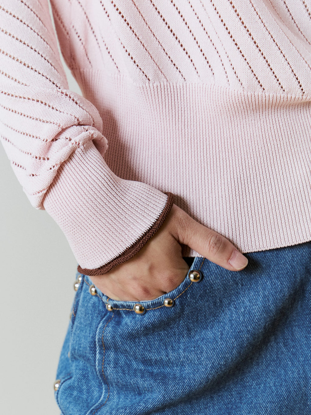 SPIRAL KNIT - PINK