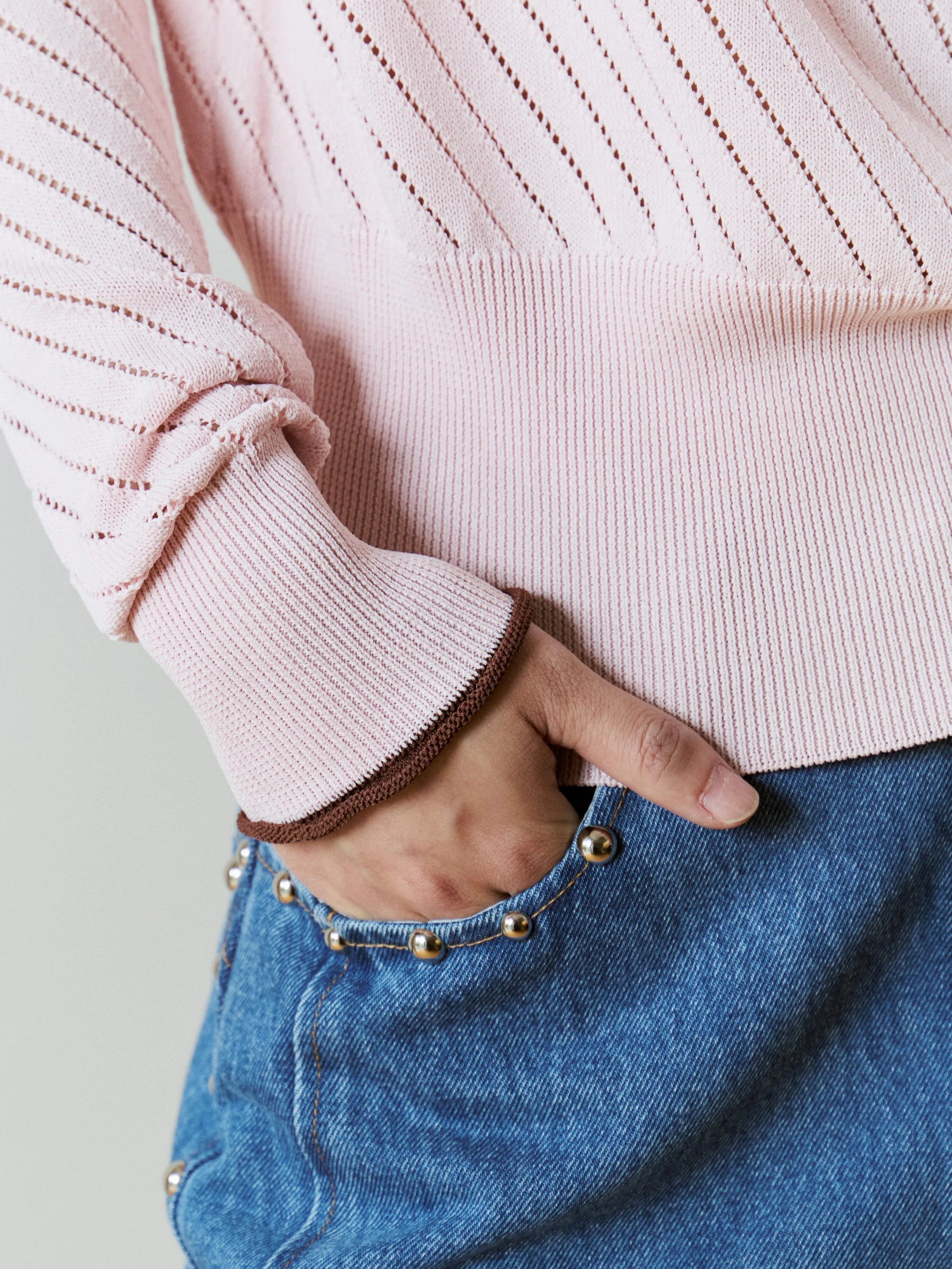 SPIRAL KNIT - PINK