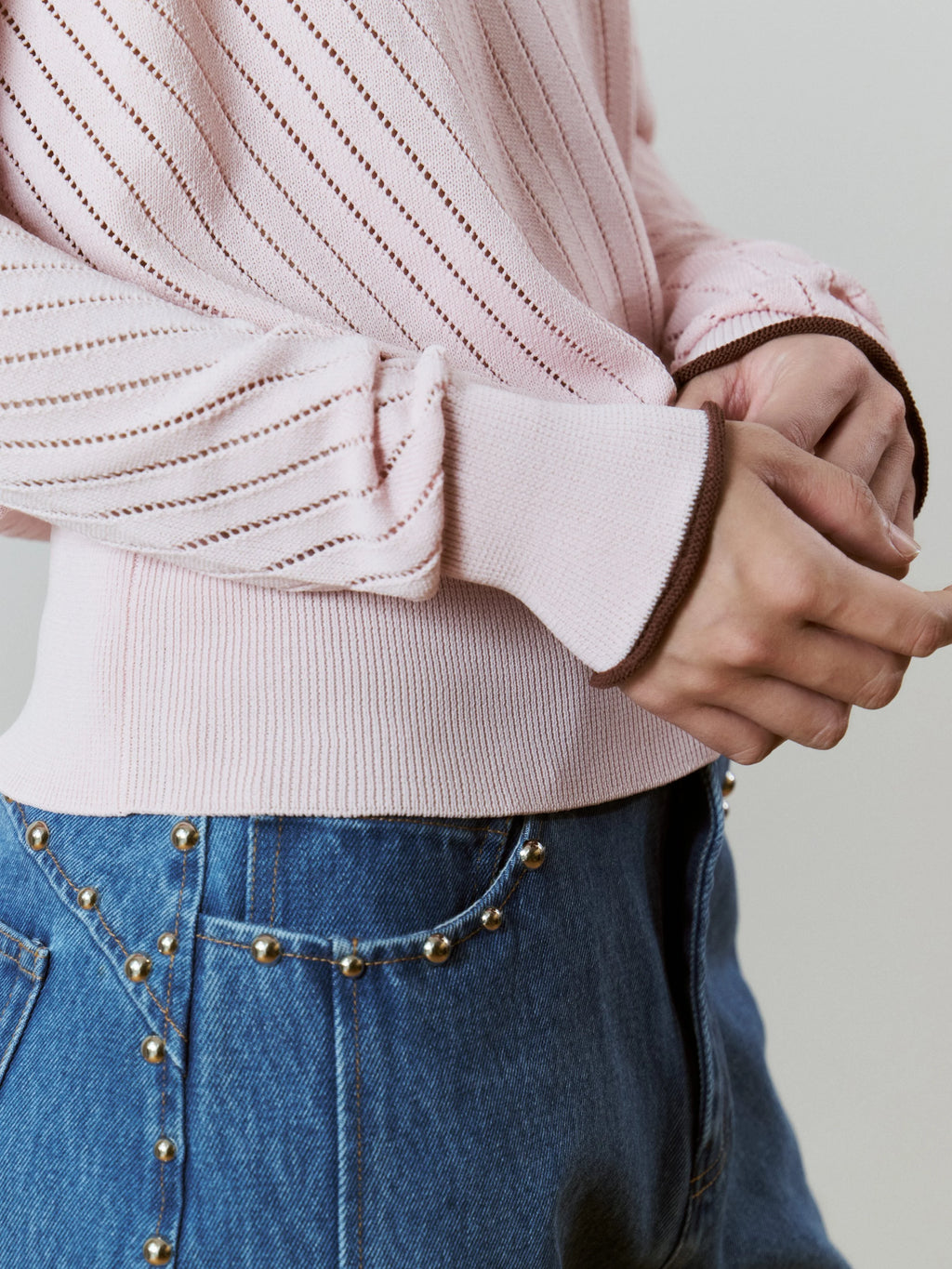 SPIRAL KNIT - PINK