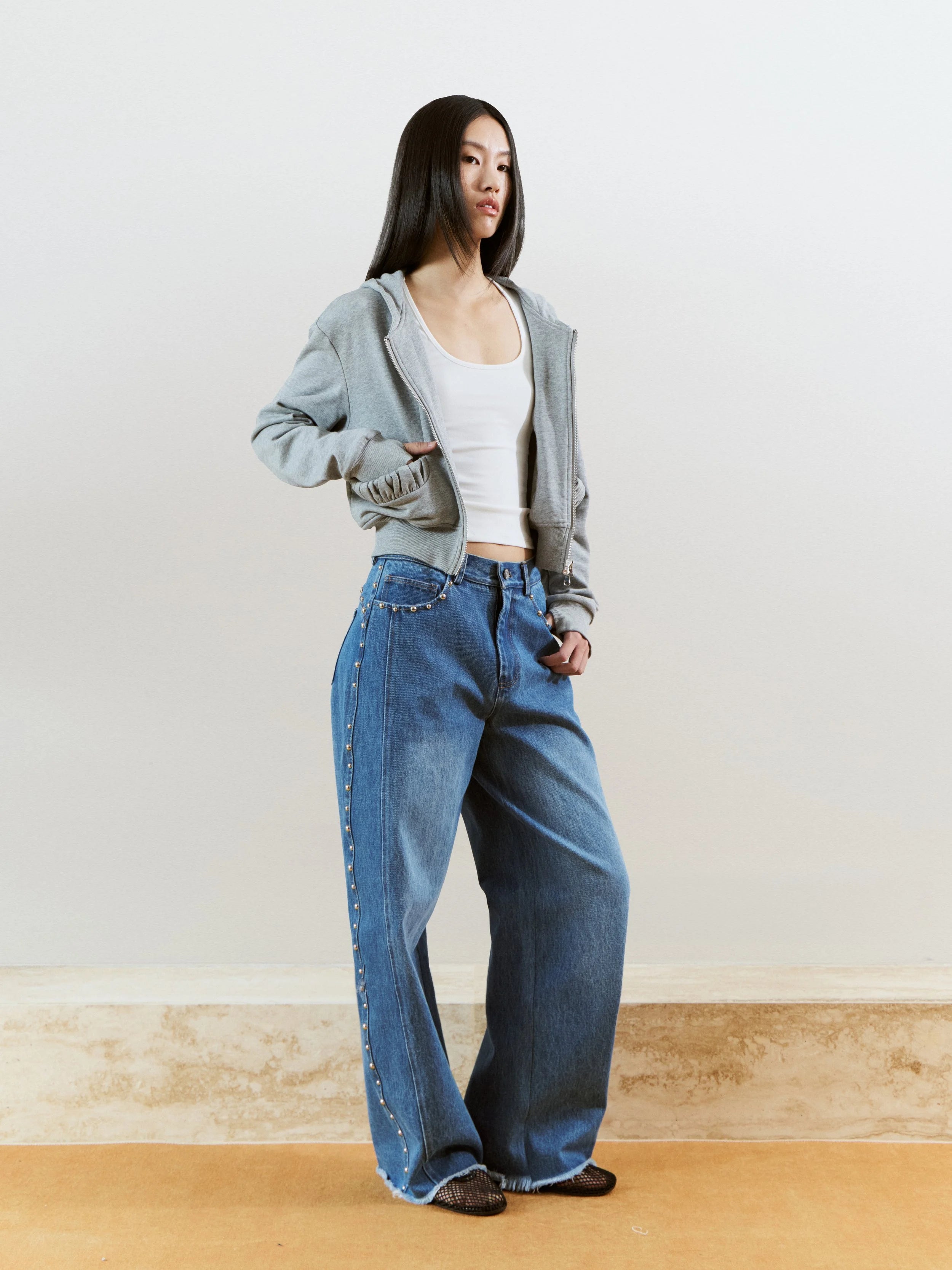 BILLY BARREL JEANS - BLUE