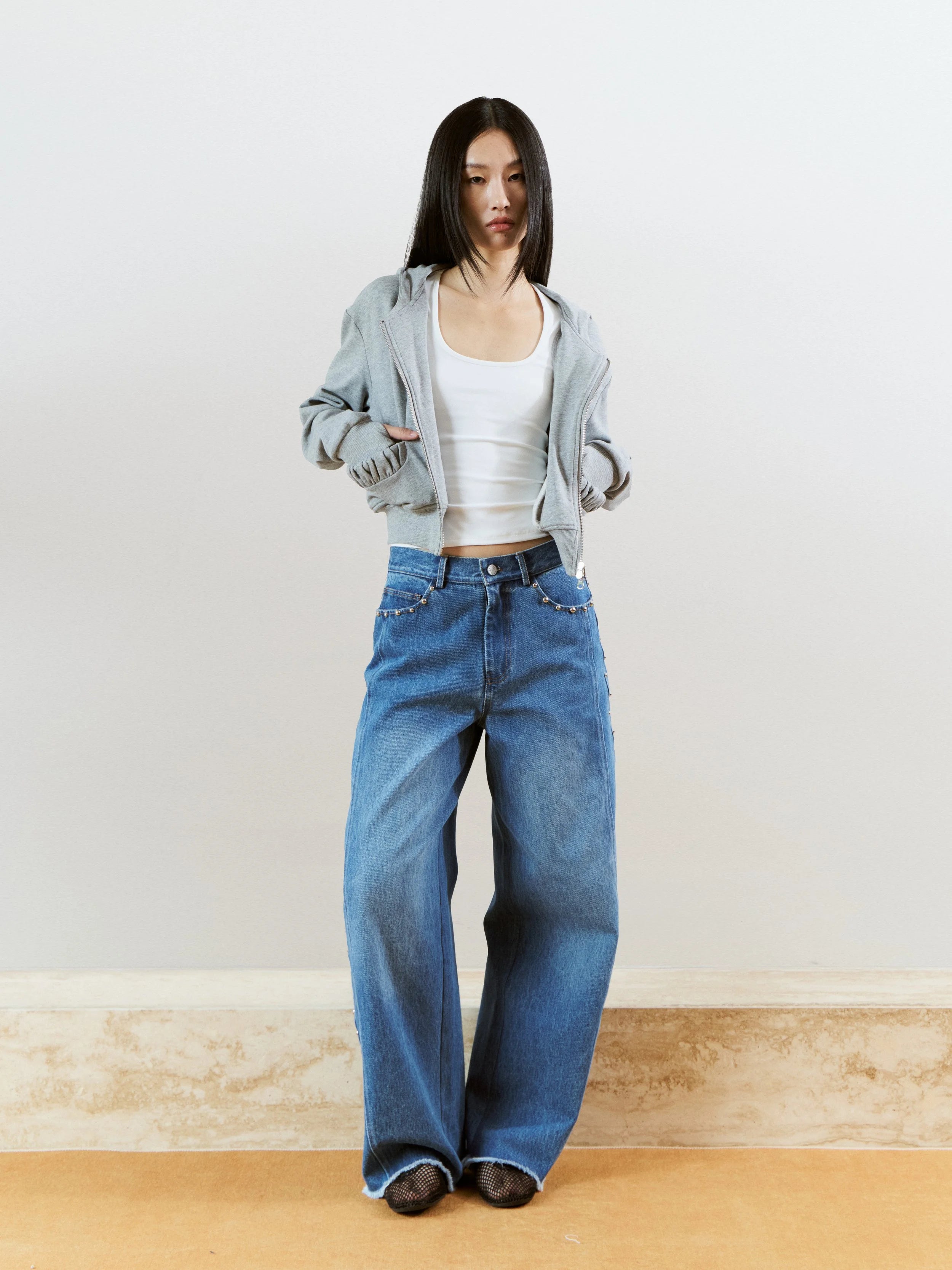 BILLY BARREL JEANS - BLUE