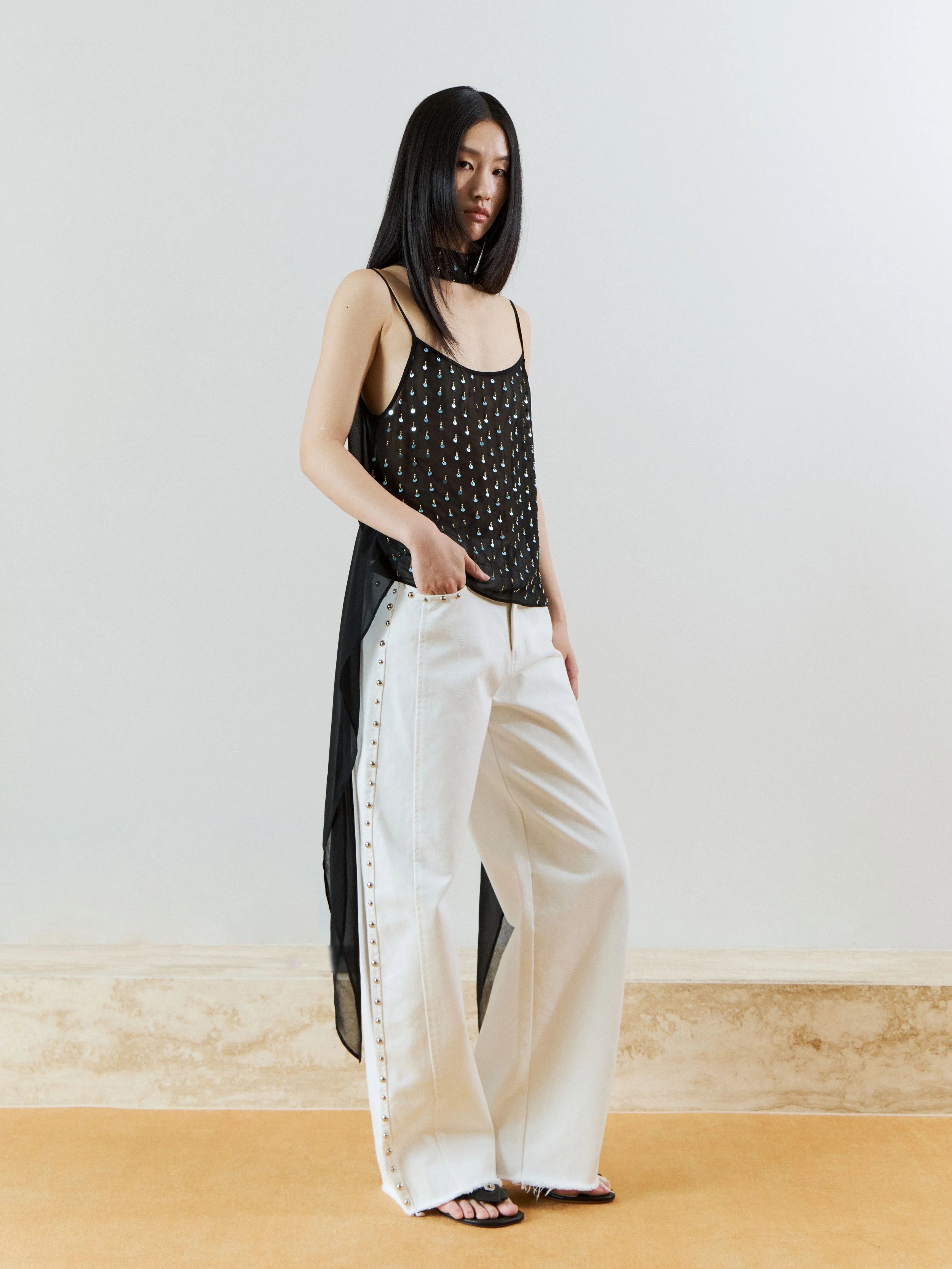 SPARK BEADED TOP