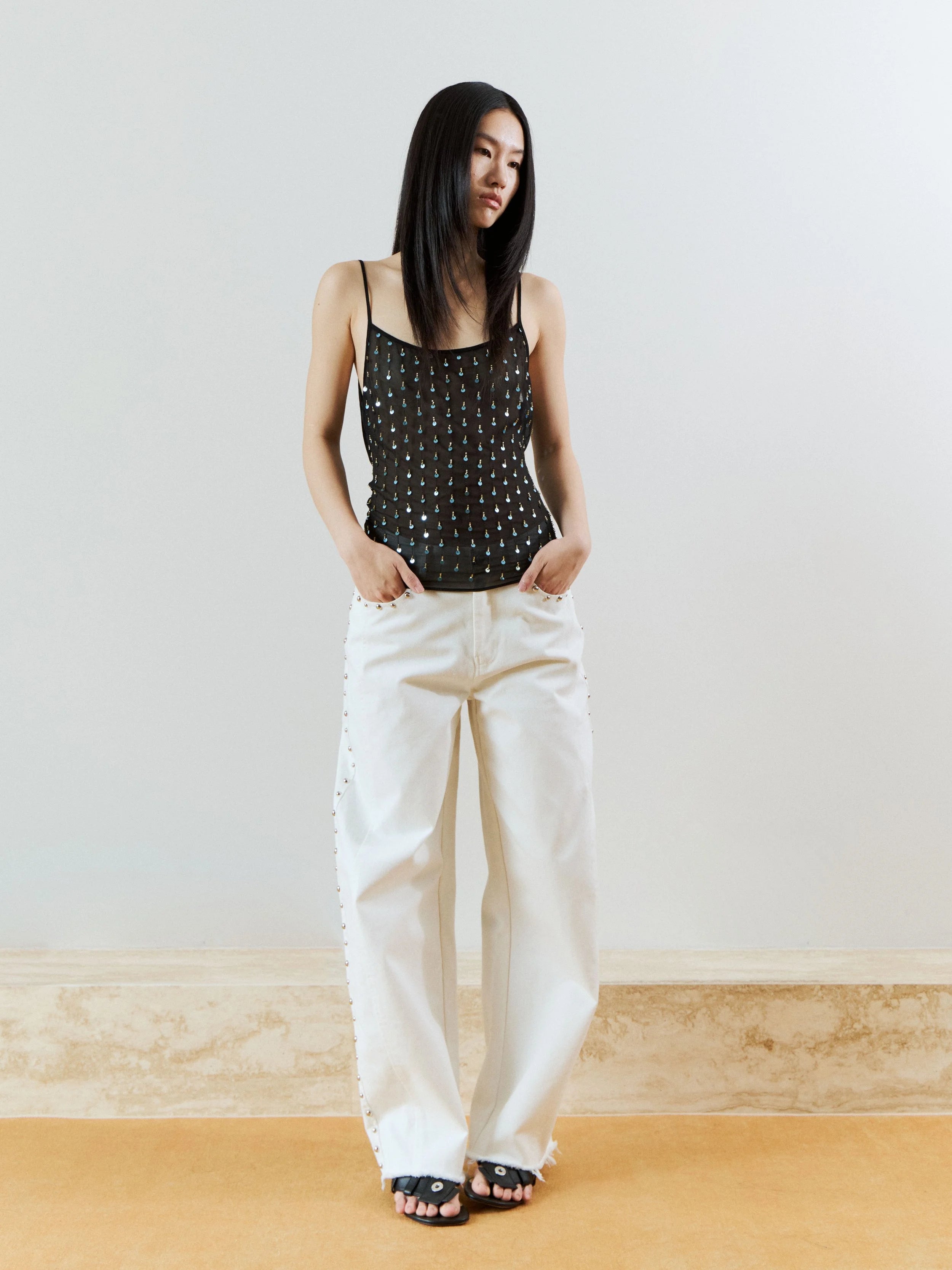SPARK BEADED TOP