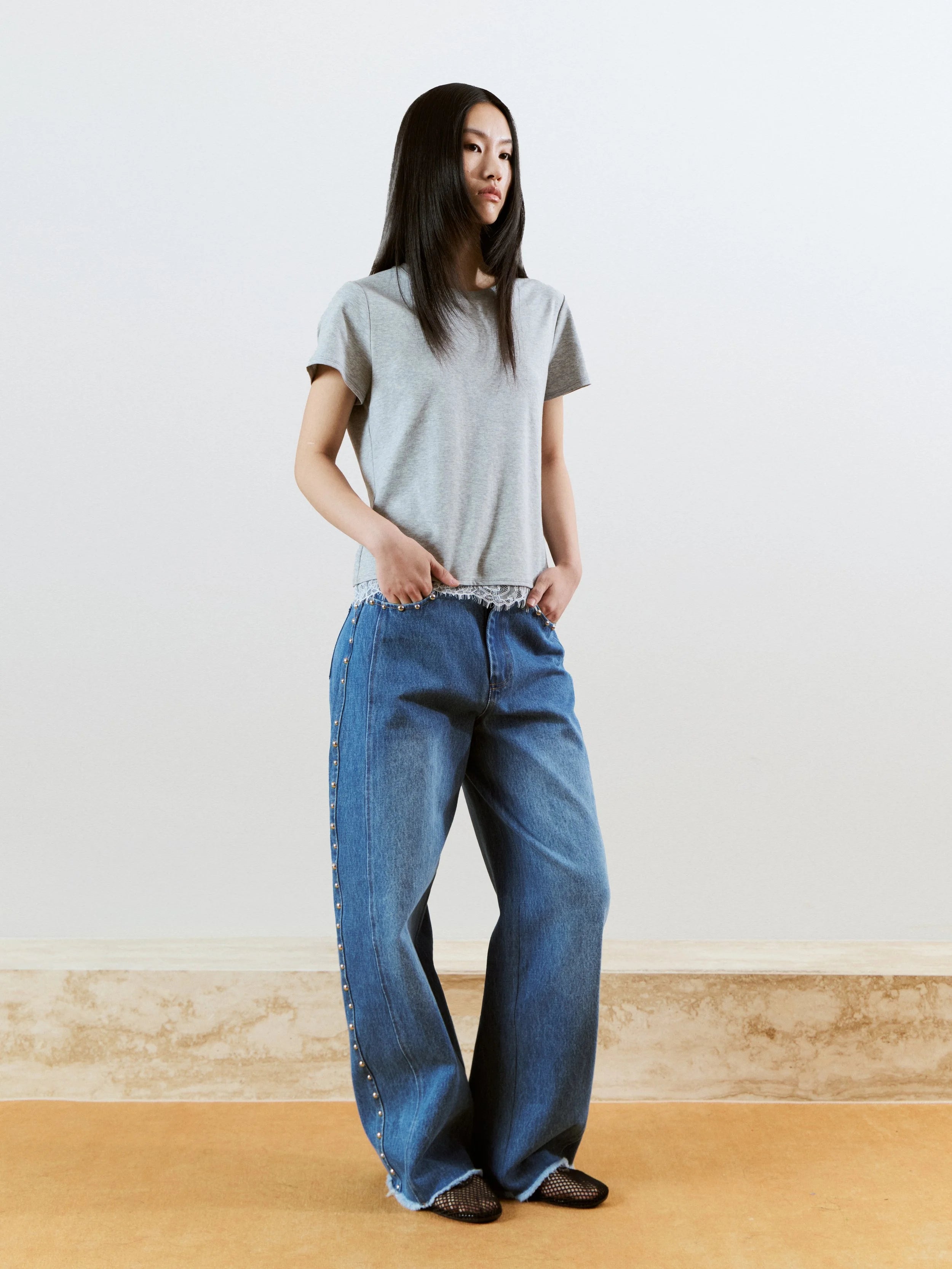BILLY BARREL JEANS - BLUE
